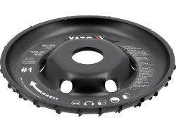 Диск-фреза радіальний до КШМ YATO по дереву, шпаклівці, гіпсу; Ø=120/22.2 мм, t= 16/13мм шорстк №1