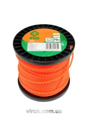 Жилка для тримера квадрат кручений FLO : 2,7 мм х 70 м (бобіна) [10/20]