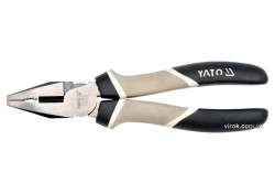 Плоскогубці комбіновані YATO : L= 160 мм [6/60]