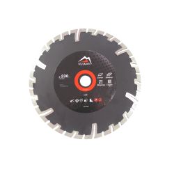 Круг алмазний 230*22,2мм турбо-сегментний