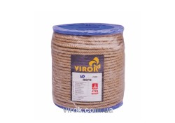 Канат джутовий ЕВА 8 мм x 200 м. (пластикова бобіна)(+,-) 5%