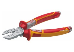 Бокорізи електрика ізольовані NWS : L= 190 мм з функцією зняття ізоляції. VDE до 1000V