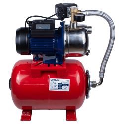 Станція 0.75кВт Hmax 42м Qmax 50л/хв (самовсмоктуючий насос нерж) 24л Україна WETRON JETS80А5 (775052/24)