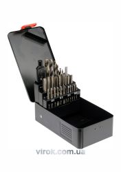 Набір Мітчиків YATO : Ø= M3,М4,М5,М6,М8,М10,М12 мм; кпл. 29 шт. [12]