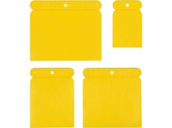 Шпателі пластикові тип "японські" VOREL, з робочою шириною- 50, 75, 100, 120 мм, компл. 4 шт. [10]