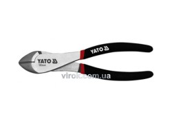 Бокорізи підсилені YATO : L= 180 мм, нікельовані [6/60]