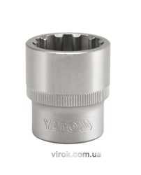 Головка торцева YATO : квадрат 1/2