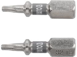 Насадка викруткова YATO TORX T8 х 25мм. HEX 1/4", покрита нікелем, 2шт.[10]