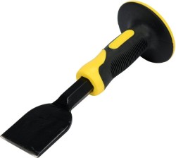 Зубило муляра VOREL 215х 18х 50 мм захистною ручкою [6/36]