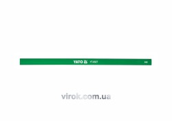 Олівець муляра YATO : зелений, L= 245 мм х 12 мм. уп. 144 шт. [8]