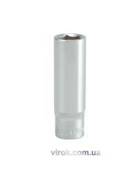 Головка торцева 6-гранна YATO : подовжена, квадрат 1/2