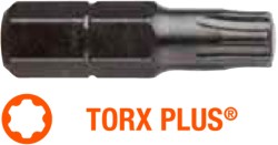 Насадка викруткова USH Industry : TORX Plus T30+ x 25 мм, Уп. 5 шт.