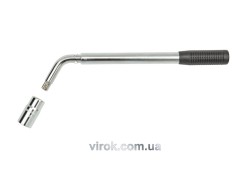 Ключ балонний телескопічний VOREL L-типу 17x19 мм, l=360-510 мм [10/20]