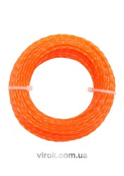 Жилка для тримера квадрат кручений FLO : 2 мм х 15 м [12/240]