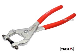 Кліщі для проколювання отворів в металев. листах t≤ 0.8 мм YATO отворів Ø=3,2мм, L= 240мм [5/30]