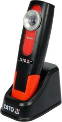 Ліхтар ультрафіол. переносний діодний YATO; живл. від Li-Ion акумул. 3,7V 2600 mAH, 5 Вт, 390-405 nm