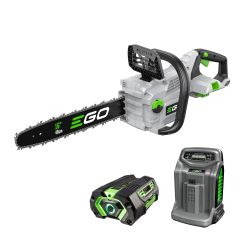 Пила ланцюгова акум. CS1614E KIT, 56В, шина 40см, 56лан, 3/8P, 1,1мм, акум. 5А*год + зарядний пристрій