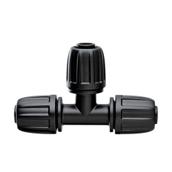 Трійник 16мм для крапельної трубки 1/2