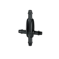 Хрестовина 6мм для крапельної трубки 1/4