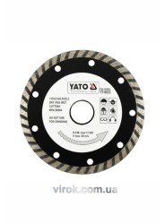 Диск алмазний турбо YATO : 