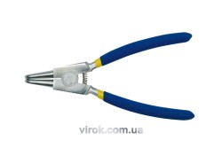 Знімач стопорних кілець VOREL вигнутий, L= 180 мм (Розжим) [6/60]