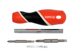 Викрутка YATO : 2 двосторонні насадки [12/96]