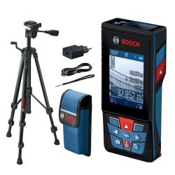Далекомір лазерний Bosch GLM 120C + штатив BT 150, 0.08-120м, Bluetooth