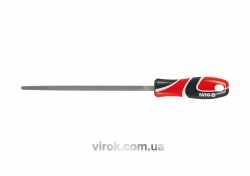 Напильник по металу YATO, квадратний l=300 мм, #2 [10/40]