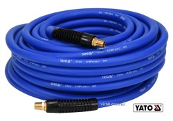 Шланг пневматичний гібридний (ПВХ+БНК) YATO: Ø8.0 мм x 20м, Ø=1/4