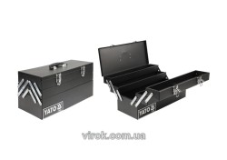 Ящик для інструменту YATO металевий 460х 200х 225 мм [1/24]