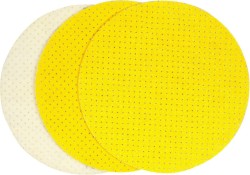 Диск шліфувальний перфорований на липучці по штукатурці до шліфмашини YATO: G120, Ø=225мм, 3 шт [33]