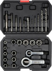 Набір головок та екстракторів YATO :квадрат-3/8