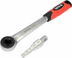 Ключ ступеневий з тріщаткою YATO: квадрат 1/2