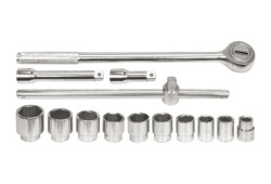 Набір головок торцевих VOREL : квадрат 3/4