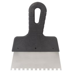 Шпатель зубчастий (нержавіючий) 150мм 6×6мм GRAD (8321325)