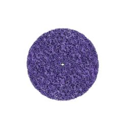 Шліфкруг пористий торцевий 150*12*13мм фіолетовий (для зняття фарби)
