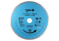 Диск відрізний алмазний суцільний VOREL : Ø= 230 мм [10/40]