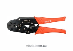 Кліщі для обтискання і зачистки проводів YATO, L=230 мм. 20-12(AWG), 0.5-4 мм2 [5/30]