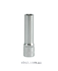 Головка торцева 6-гранна YATO : подовжена, квадрат 3/8