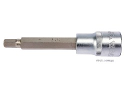 Головка торцева з насадкою HEX YATO : квадрат 1/2