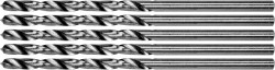 Свердло по металу PREMIUM YATO: HSS 4241, до нержав. і високолегов сталі,литва Ø=2.4х60мм, 5 шт[100]