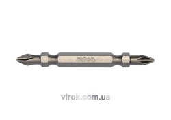Насадка викруткова двостороння YATO : Philips РН2 - PH2, L= 65 мм. 10 (Уп/Шт.) [25/100]