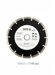 Диск алмазний сегмент YATO : 