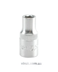 Головка торцева 6-гранна YATO : квадрат 1/4