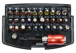 Набір насадок викруткових YATO з тримачем : 1/4