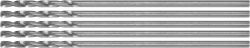 Свердло по металу PREMIUM YATO: HSS 4241, до нержав. і високолегов сталі,литва, Ø=1.0х35мм, 5шт[100]