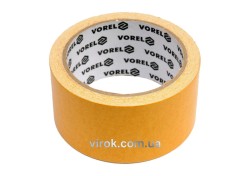 Стрічка самоклеюча VOREL армована 2-стороння, 50мм x 5м [48]