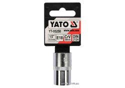 Головка торцева YATO : TORX E18, квадрат 1/2