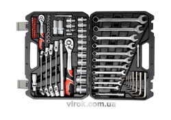 Набір головок торцевих YATO : квадрат 1/2