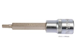 Головка торцева з насадкою HEX YATO : квадрат 1/2